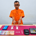 Polsek Kampar Tangkap Terduga Pengedar Sabu di Desa Rumbio